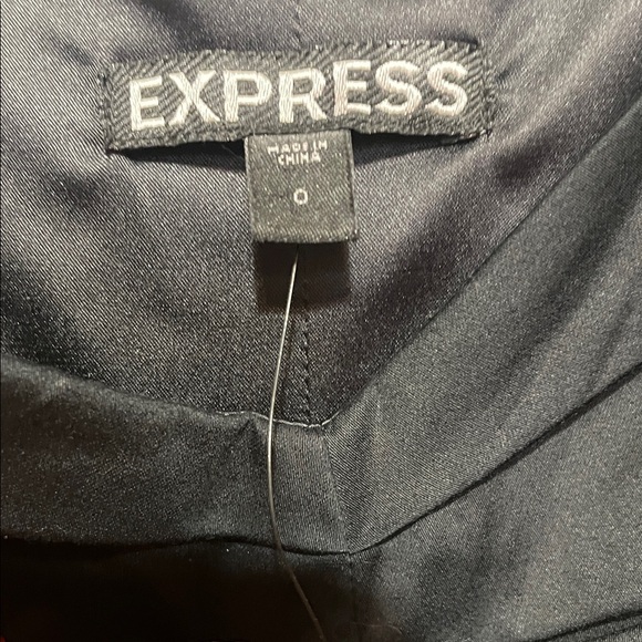 Express Black Mini Dress Size 0 - Picture 2 of 10